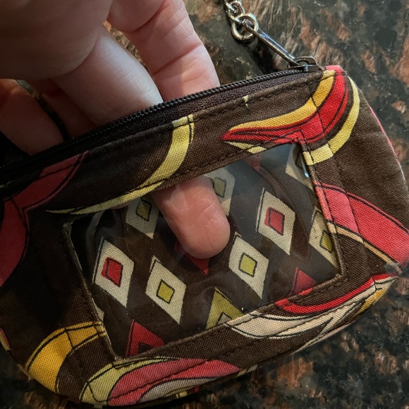 Vera Bradley ID And Change Purse With Chain Attachment - Picture 8 of 11